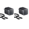 Anker Nano Charger (45W) with USB-C to USB-C Cable 2-Pack