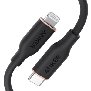 Anker 641 USB-C to Lightning Cable (Flow, 3 ft Silicone)