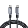 Anker Prime USB-C to USB-C Cable (240W, Upcycled-Braided)