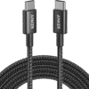 New Nylon USB-C to USB-C 100W Cable (10 ft)