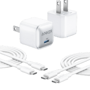 Anker 511 Charger (Nano Pro) with 6 ft USB-C Cable(2-Pack)