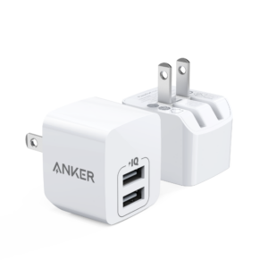 Anker Dual-Port 12W Wall Charger (2-Pack)